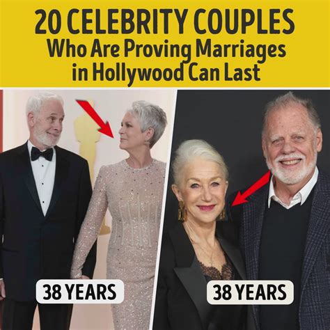 20 Celebrity Couples Who Are Proving Marriages In Hollywood Can Last Supercouple Celebrity