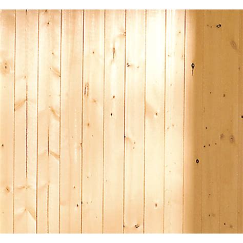 Shop Evertrue 35625 In X 8 Ft V Groove Gold Pine Wall Panel At