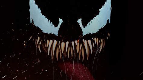 Venom Closeup Face Art Wallpaperhd Superheroes Wallpapers4k