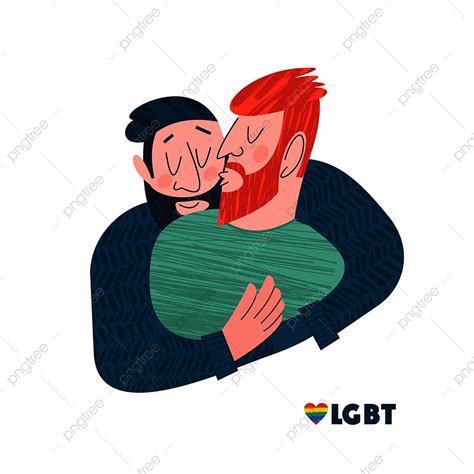 Homosexual Vector Art Png Vector Illustration Of Happy Homosexual Men Couples Sexuality