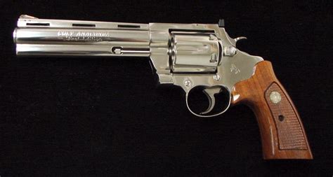 Colt Anaconda 44 Magnum Caliber Revolver Rare 1st Edition Model With