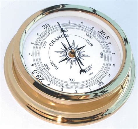 The air in the atmosphere exerts a force called pressure that constantly changes due to moving weather systems. Take Our Survey and Enter to Win a Beautiful Wall Barometer