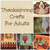 Pictures of Cool Thanksgiving Crafts For Adults