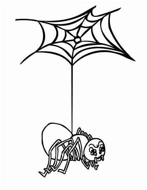 besplatne stranice za bojanje pauka za ispis za djecu Životinja