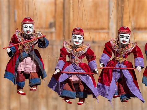 String Puppet Myanmar Tradition Dolls Stock Photo Image Of Burmese