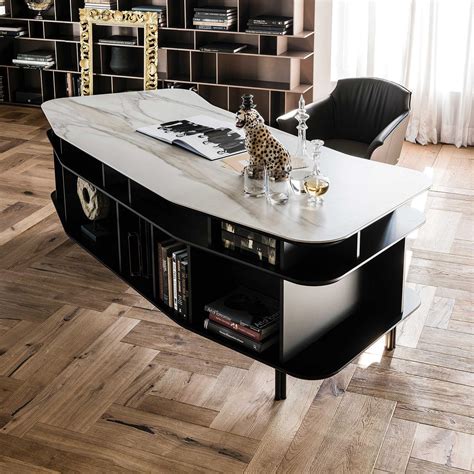 Wall Street Luxury Modern Executive Desk By Cattelan Diotticom