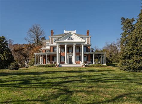 Sweet House Dreams Oakdale 1838 Brick Greek Revival Mansion In