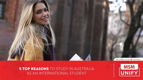 Top 5 Reasons To Study In Australia As An International Student Msm Unify