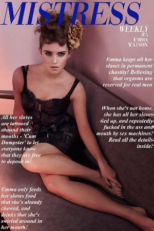 Mistress Weekly 5 Emma Watson Femdom Chastity HD Porn Pics