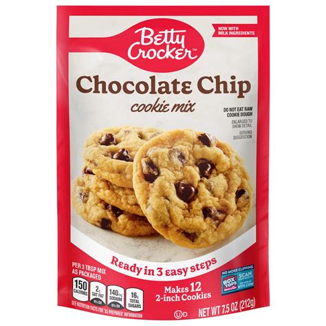 Betty Crocker Chocolate Chip Cookie Mix Shop Baking Mixes At H E B