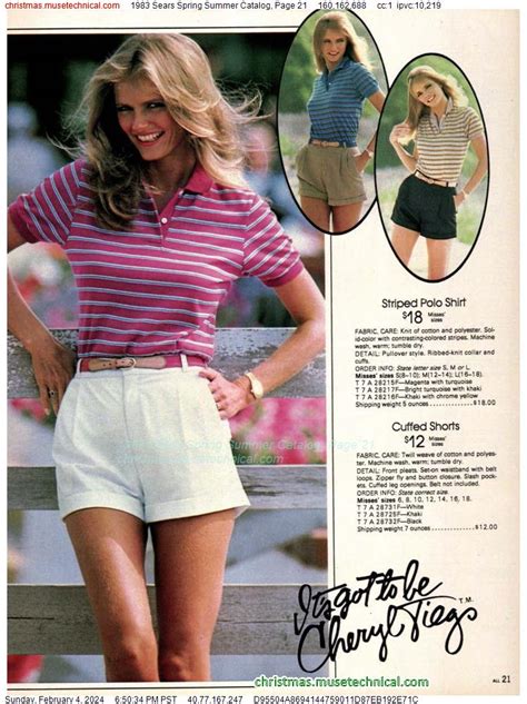 1983 Sears Spring Summer Catalog Page 21 Catalogs And Wishbooks