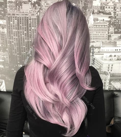 Pink And Silver Hair Spefashion