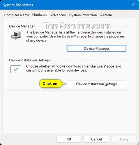 Turn On Or Off Device Driver Automatic Installation In Windows 10