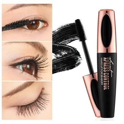 Moreover, these little items support fashionistas create some unique concepts every time they are down the road. 4D Silk Fiber Eyelash Mascara Extension Makeup Black ...