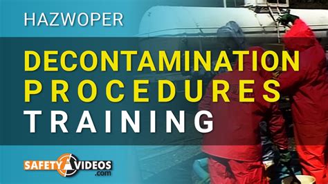 Hazwoper Decontamination Procedures Training From