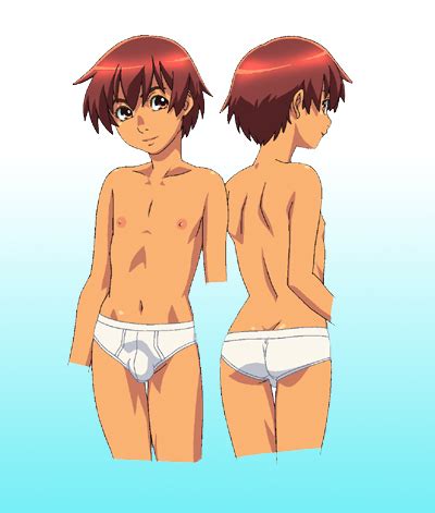 Yuu Natsuyasumi Natsuyasumi Lowres Official Art Boy Briefs Bulge Character Sheet