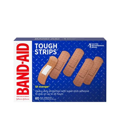 BAND AID Brand TOUGH STRIPS Heavy Duty Bandages BAND AID Brand
