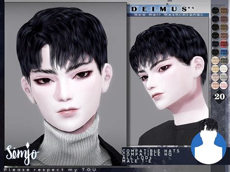 The Sims Resource Ts4 Male Hairstyledeimus