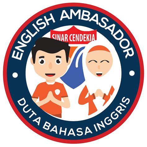 Desain Pin English Sinar Cendekia