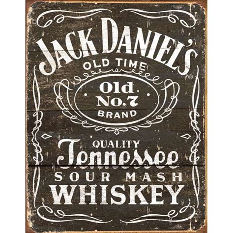 5 out of 5 stars. Jack Daniel's Vintage Label Tin Sign | Drinkstuff