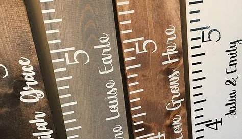 growth chart measuring stick