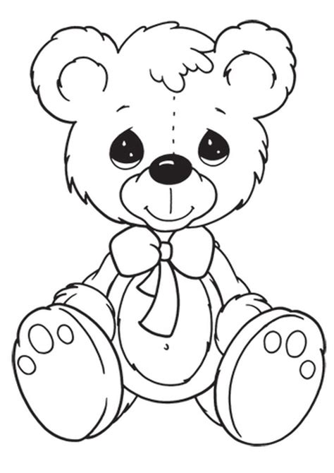 Maybe you would like to learn more about one of these? kolorowanka Miś - malowanka dla dzieci nr 24 | Precious moments coloring pages, Bear coloring ...