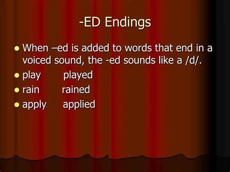 Ppt Ed S Endings Powerpoint Presentation Free Download Id6819401