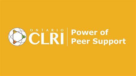 The Power of Peer Support Project - Ontario Centres for Learning ...