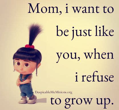 All happy parents can post these quotes and special greetings to happy birthday my dove, we are so proud of the lovely young lady you have become. Funny Mother Daughter Quotes - Mom i want to be just like ...