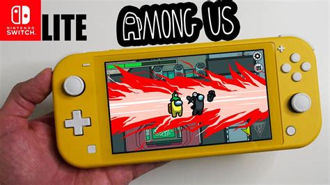 Among Us Gameplay On Nintendo Switch Lite Youtube