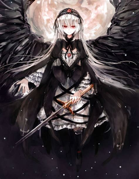 Rozen Maiden Anime Oscuro Chica Angel Animé Anime Manga