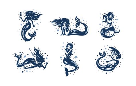 Mermaid Vector Art Icons And Graphics For Free Download