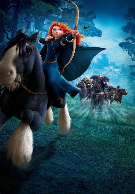 the story of brave the upcoming animated movie by disney pixar is set in scottland