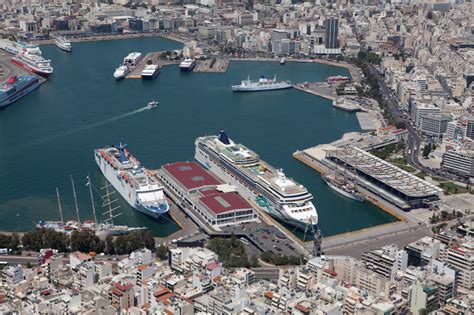 Piraeus Cruise Terminal Travelling Greece