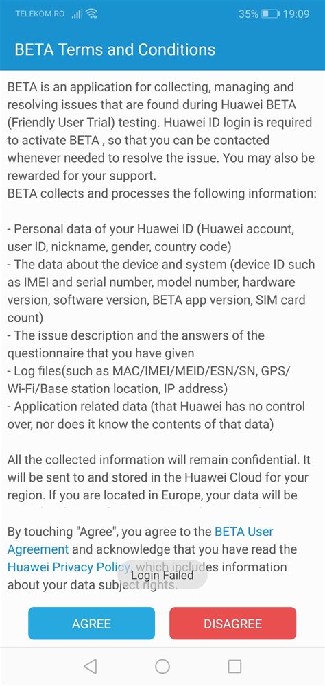 The act is so simple and for such a good. Beta app is not working on p20 lite : Huawei