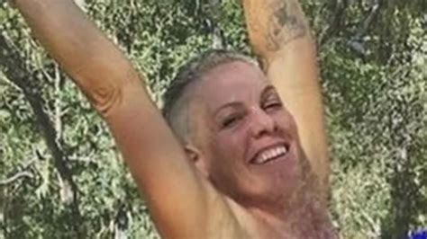 Pink Posts Embarrassing Nude Photo Taken By Husband Carey Hart