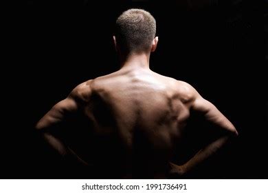 Male Back Naked Body Muscular Man Stock Photo Shutterstock