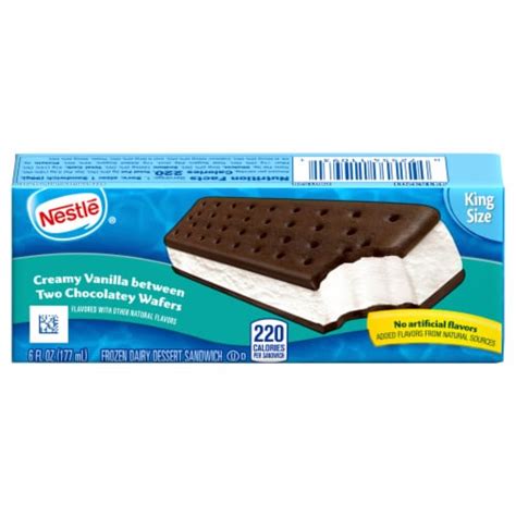 Nestle Vanilla King Size Ice Cream Sandwich 1 Ct Kroger