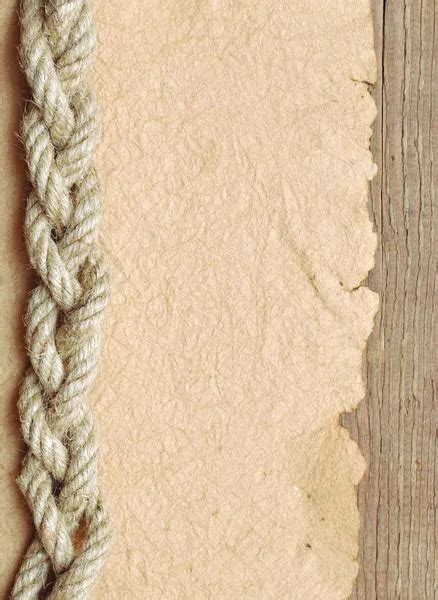 Old Paper With Rope Border — Stock Photo © Inxti74 5177380