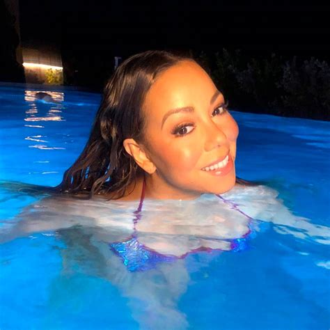 Mariah Carey Obsequia A Sus Seguidores Con Un Espectacular Posado En