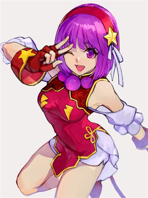 Athena Asamiya The King Of Fighters Mobile Wallpaper By Oni Gini