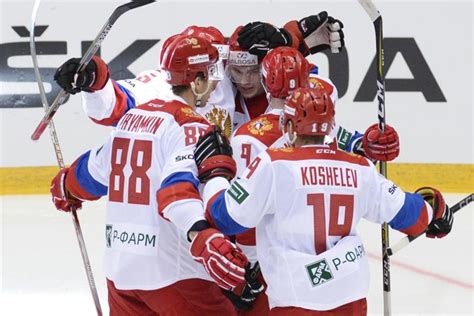 Olympiasieger Russland Bei Eishockey Wm Im Torrausch