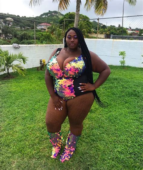 Curvy Internet Sensation Jezra Matthews Puts Her Banging Bod In Sexy Swimwear Photos