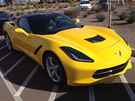 2014 Corvette Stingray Shows Up In Velocity Yellow Autoevolution