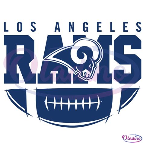 Los Angeles Rams Football Team Svg Digital File Los Angeles Rams Svg