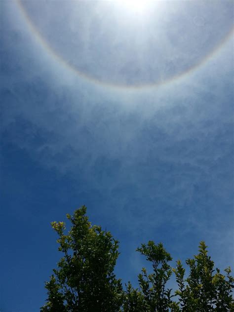 There Was A 360 Degree Rainbow Around The Sun In Western Australia