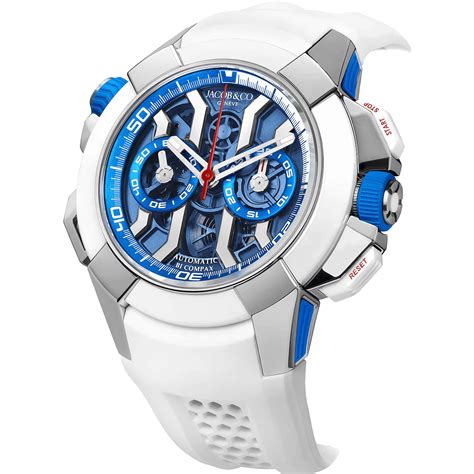 Jacob And Co Epic X Chrono Messi White Ec31320pellkhb4d