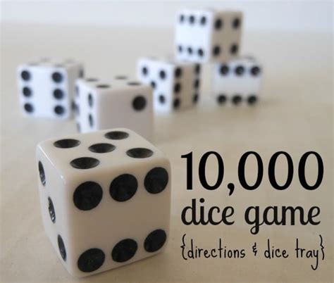 Best 10000 Dice Game Printable Rules And Scoring