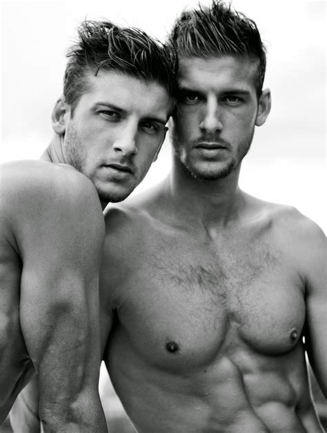 Twin Brothers Campbell Nic Pletts Pose For New Photos The Fashionisto