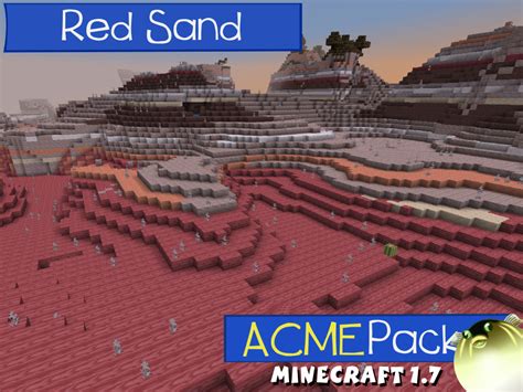 Red Sand Image Acme Pack For Minecraft Mod For Minecraft Mod Db